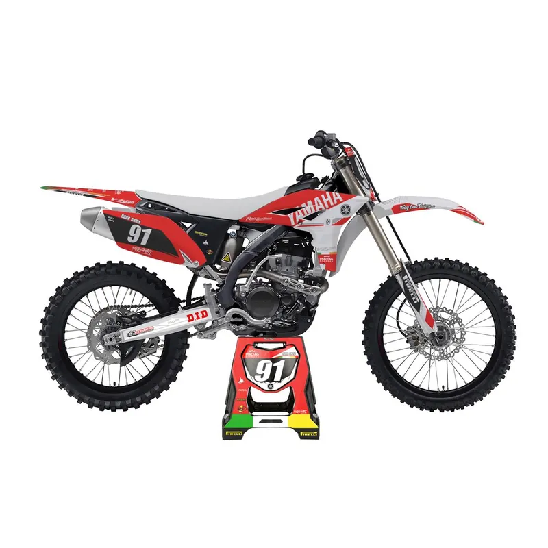 Azonnali szállítás [ Maciag Offroad ] Kit Déco Race 4 Yamaha YZ 250F 10-13