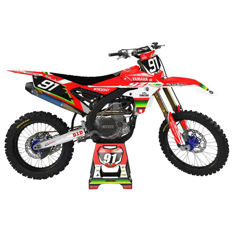 [ Maciag Offroad ] Kit Déco Race 11 Yamaha YZ 450F 14-17 Különleges ajánlat