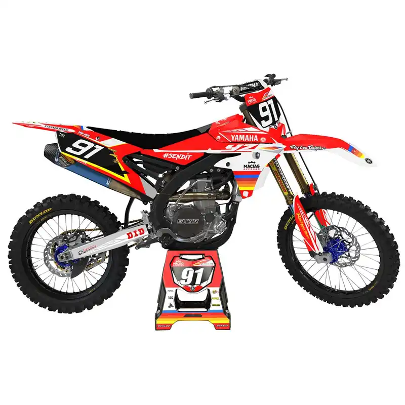 [ Maciag Offroad ] Kit Déco Race 10 Yamaha YZ 450F 14-17 Biztonságos fizetés