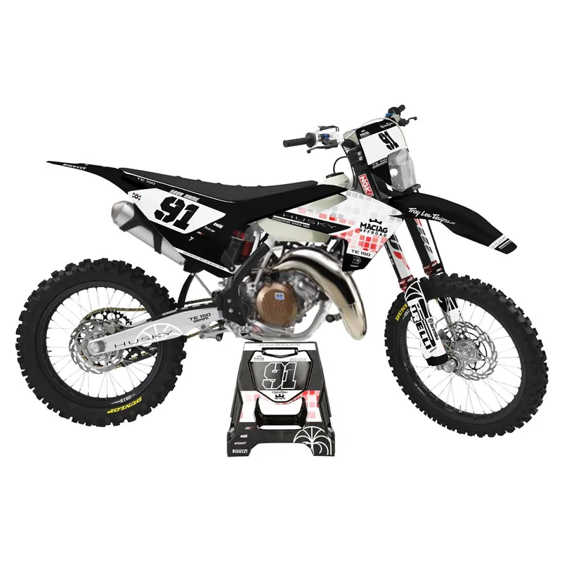 Azonnal elérhető [ Maciag Offroad ] Kit Déco Race 13 Husqvarna TE 150i 17-19