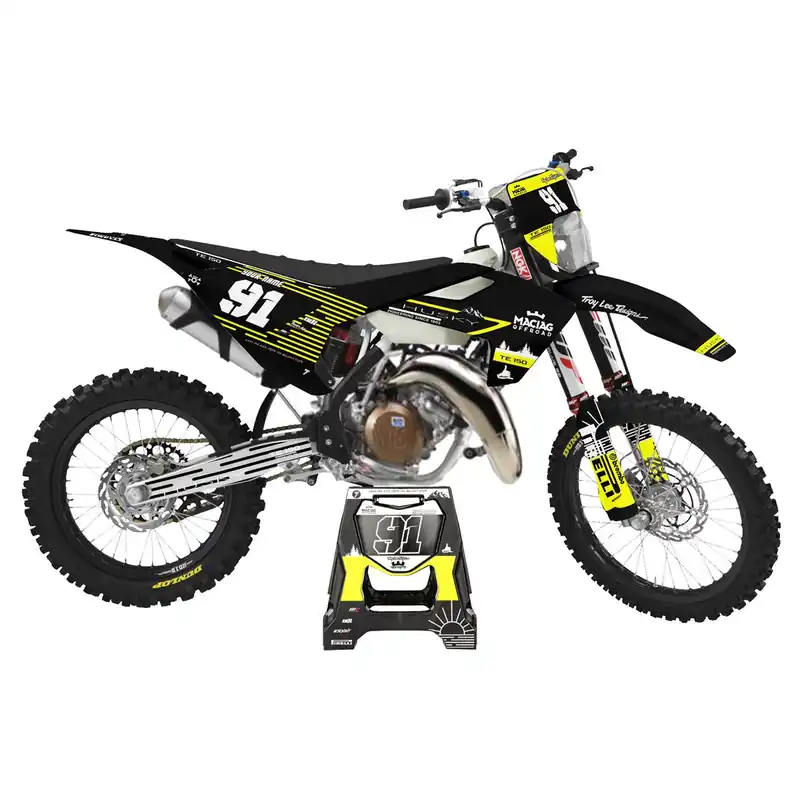 [ Maciag Offroad ] Kit Déco Race 18 Husqvarna TE 150i 17-19 Vedd meg online