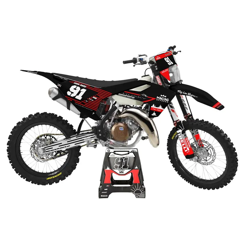 Expressz kézbesítés [ Maciag Offroad ] Kit Déco Race 20 Husqvarna TE 150i 17-19