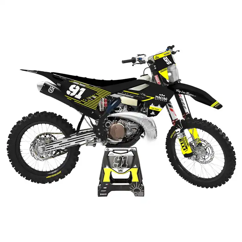 [ Maciag Offroad ] Kit Déco Race 18 Husqvarna TE 250i 18-19 Olcsóbb