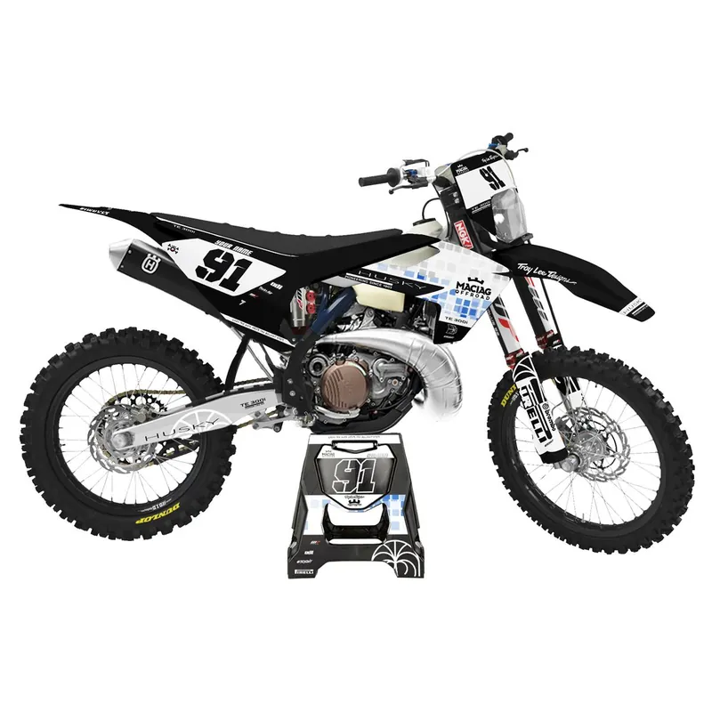 Expressz kézbesítés [ Maciag Offroad ] Kit Déco Race 11 Husqvarna TE 300i 18-19