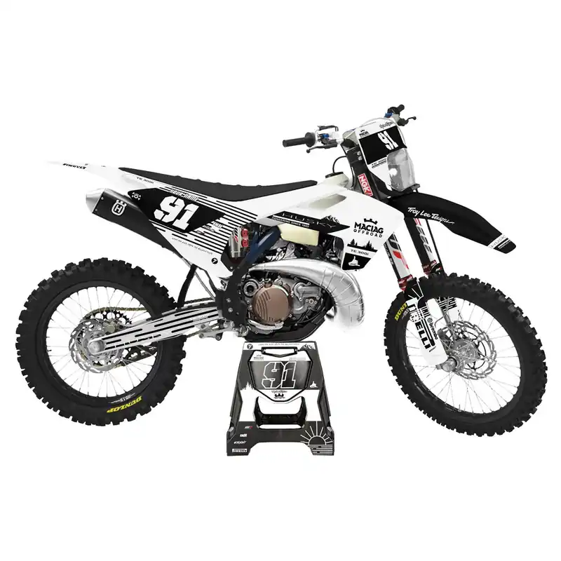 Kedvezményes ár [ Maciag Offroad ] Kit Déco Race 17 Husqvarna TE 300i 18-19