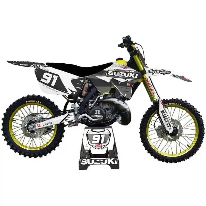 [ Maciag Offroad ] Kit Déco Race 15 Suzuki RM 125 01-09 Végkiárusítás