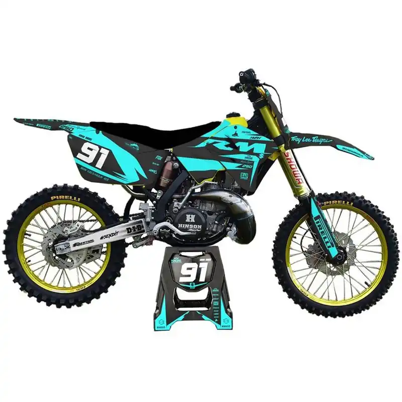 [ Maciag Offroad ] Kit Déco Race 7 Suzuki RM 250 01-09 Alacsony ár
