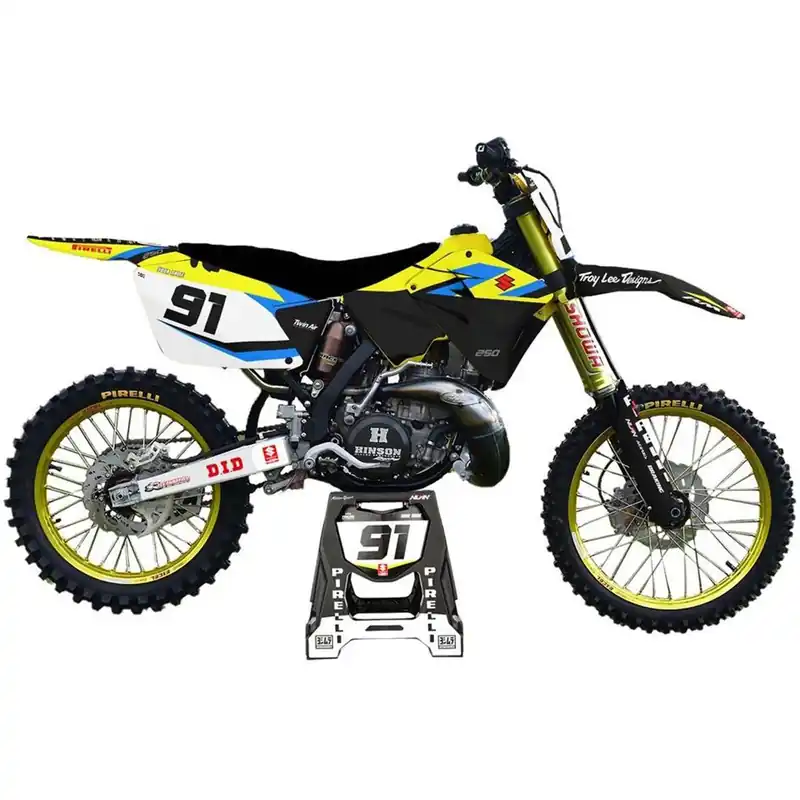 Azonnali szállítás [ Maciag Offroad ] Kit Déco Race 16 Suzuki RM 250 01-09