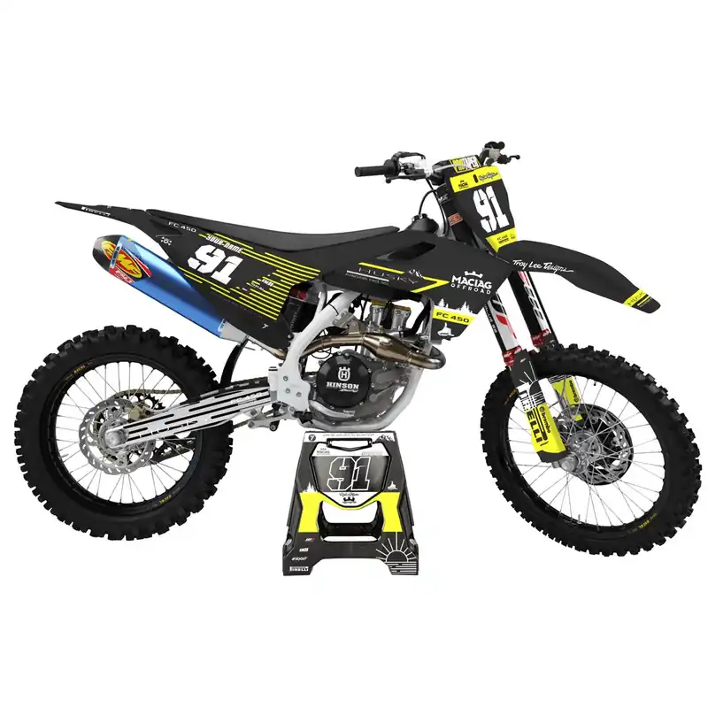 [ Maciag Offroad ] Kit Déco Race 18 Husqvarna FC 450 16-18 Vedd meg online