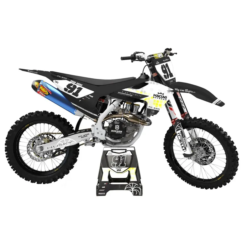Korlátozott ajánlat [ Maciag Offroad ] Kit Déco Race 12 Husqvarna FC 450 16-18