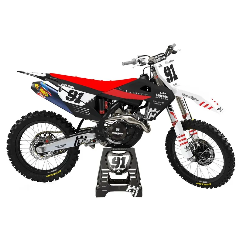 [ Maciag Offroad ] Kit Déco Race 4 Husqvarna FC 450 19- Szuper akció