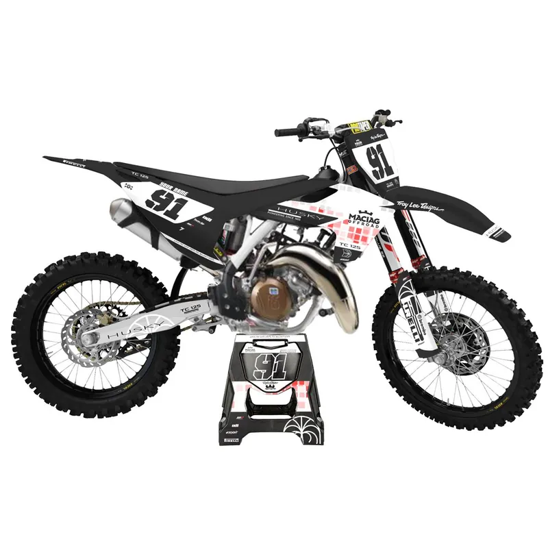 [ Maciag Offroad ] Kit Déco Race 13 Husqvarna TC 125 16-18 Rendeld meg most