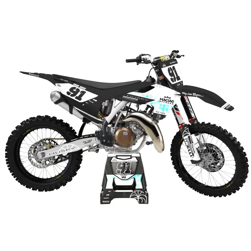 [ Maciag Offroad ] Kit Déco Race 14 Husqvarna TC 125 16-18 Expressz szállítás