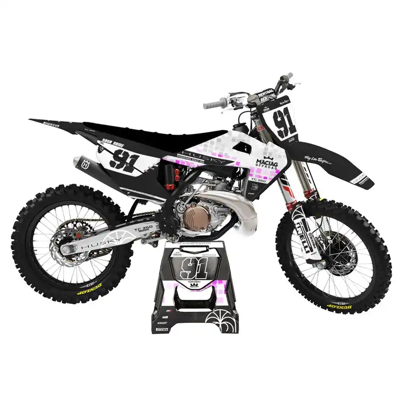 Gyors szállítás [ Maciag Offroad ] Kit Déco Race 15 Husqvarna TC 250 19-