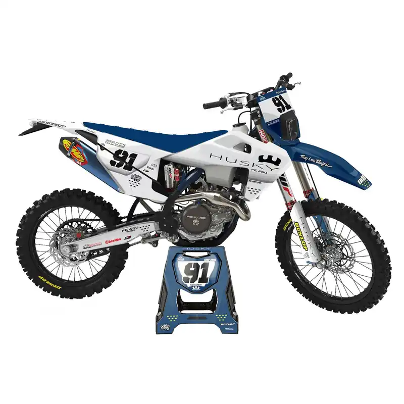Végkiárusítás [ Maciag Offroad ] Kit Déco Race 8 Husqvarna FE 450 20-
