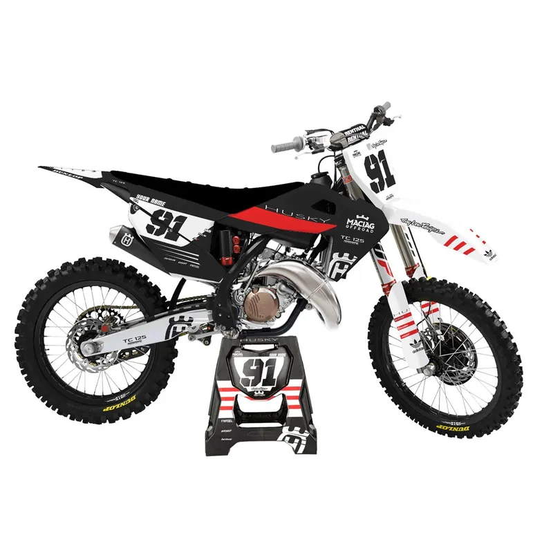 Bestseller [ Maciag Offroad ] Kit Déco Race 4 Husqvarna TC 125 19-