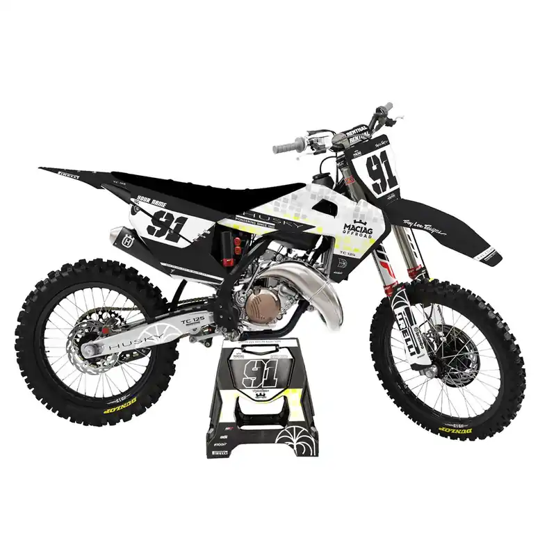 [ Maciag Offroad ] Kit Déco Race 12 Husqvarna TC 125 19- Rendeld meg most