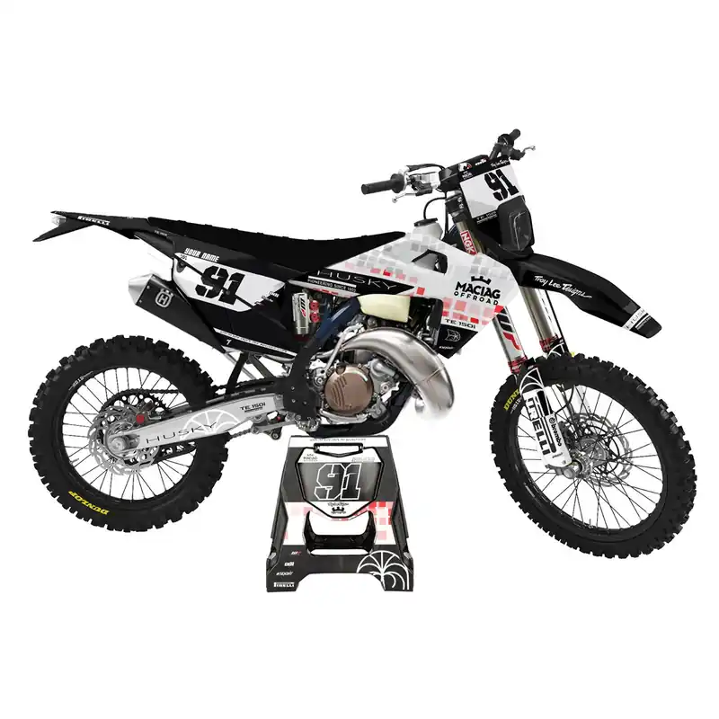 [ Maciag Offroad ] Kit Déco Race 13 Husqvarna TE 150i 20- Vedd meg most