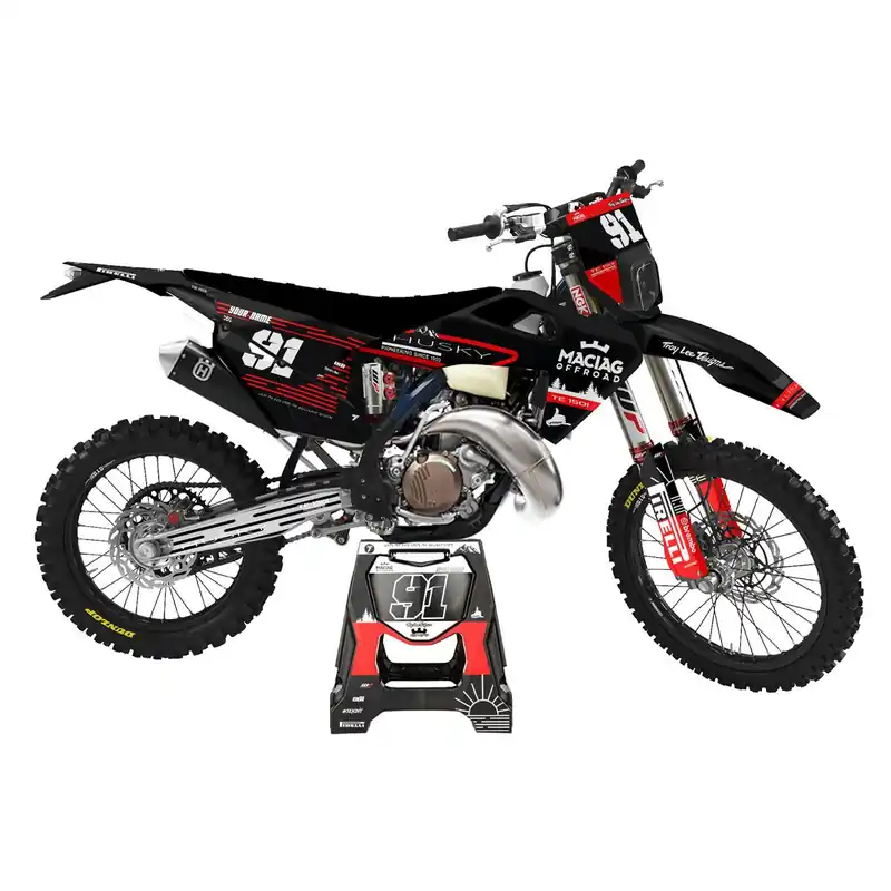 [ Maciag Offroad ] Kit Déco Race 20 Husqvarna TE 150i 20- Végkiárusítás