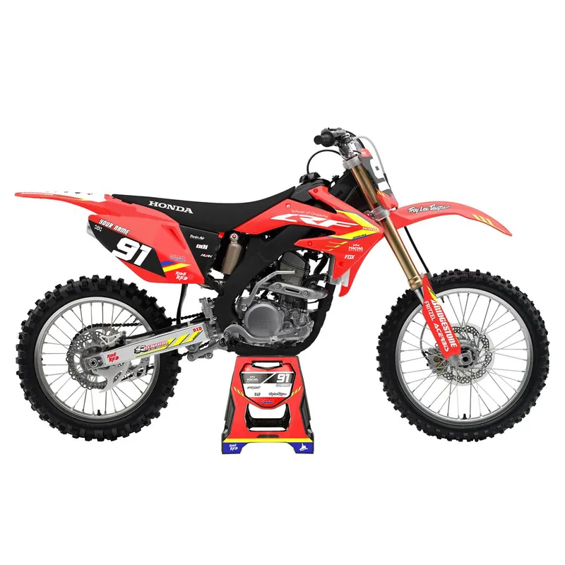 [ Maciag Offroad ] Kit Déco Race 15 Honda CRF 250 04-05 Végkiárusítás