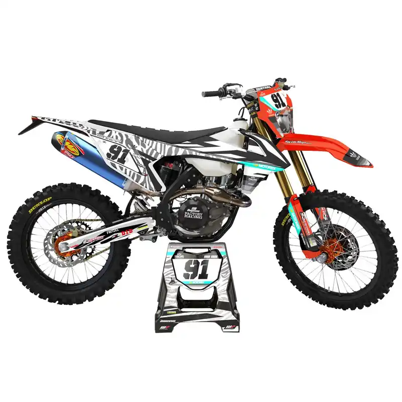 [ Maciag Offroad ] Kit Déco Race 12 KTM EXC-F 450 17-19 Outlet