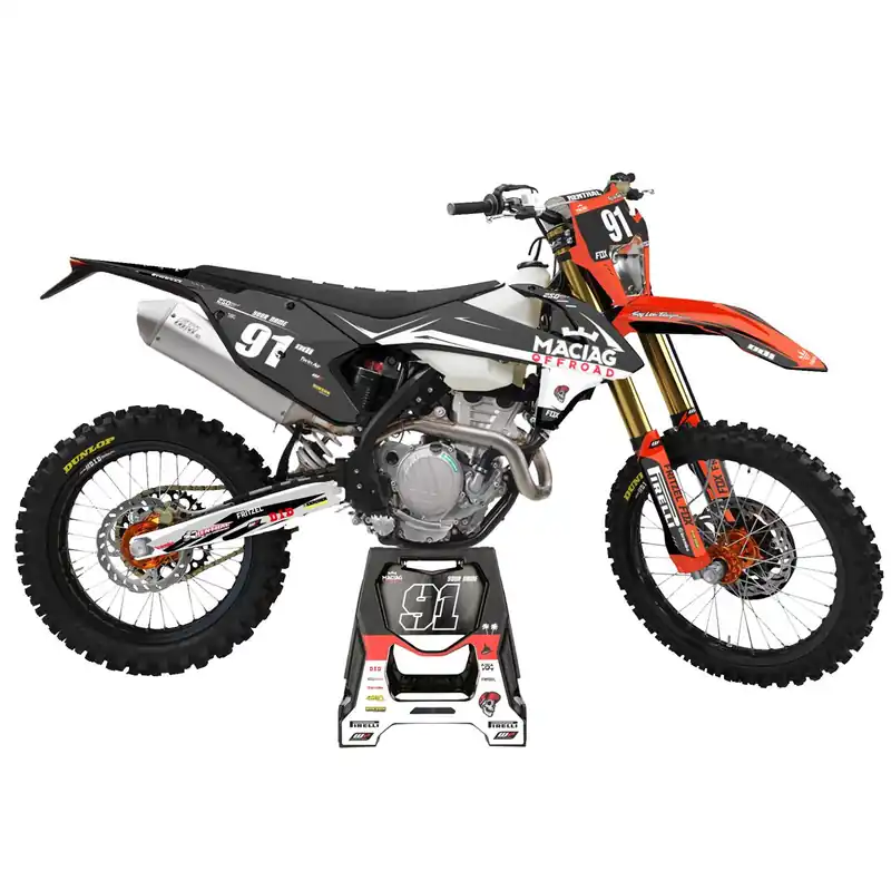 [ Maciag Offroad ] Kit Déco Race 17 KTM EXC-F 250 17-19 Utolsó esély