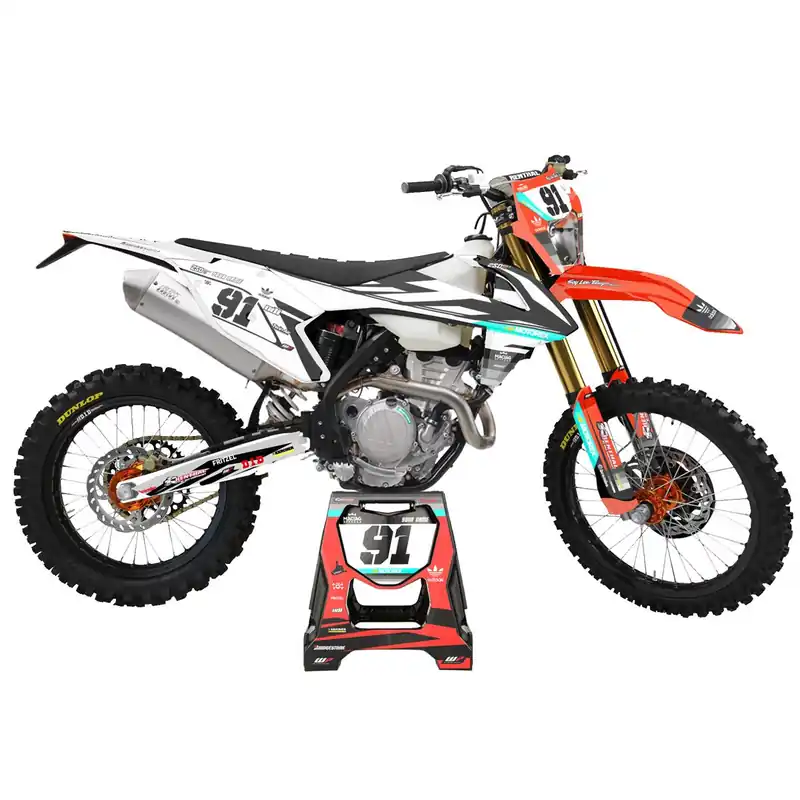 [ Maciag Offroad ] Kit Déco Race 13 KTM EXC-F 250 17-19 Szuper akció