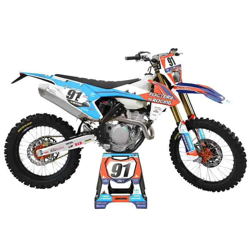 [ Maciag Offroad ] Kit Déco Race 1 KTM EXC-F 250 17-19 Rendeld meg most