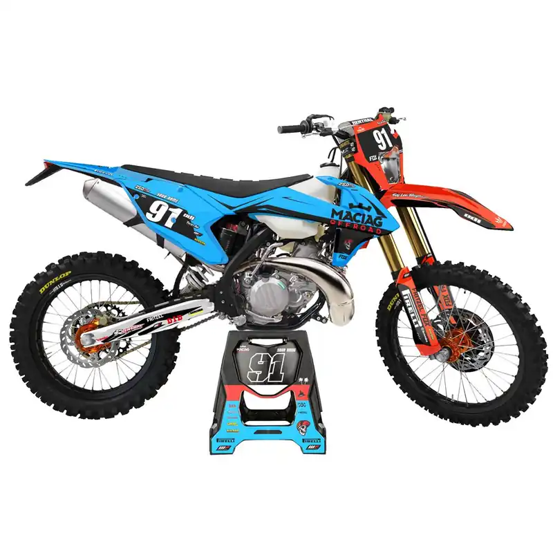 [ Maciag Offroad ] Kit Déco Race 19 KTM EXC TPI 250 18-19 Szuper akció