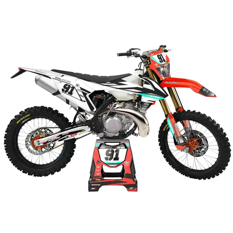 [ Maciag Offroad ] Kit Déco Race 13 KTM EXC TPI 250 18-19 Végkiárusítás