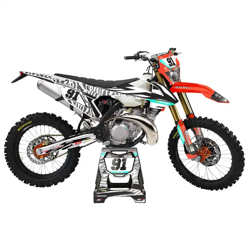 [ Maciag Offroad ] Kit Déco Race 12 KTM EXC TPI 250 18-19 Rendeld meg most
