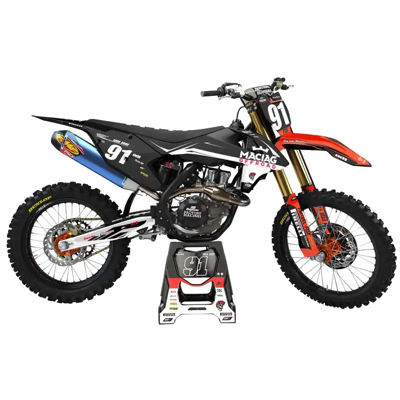 [ Maciag Offroad ] Kit Déco Race 17 KTM SX-F 450 16-18 Olcsóbb