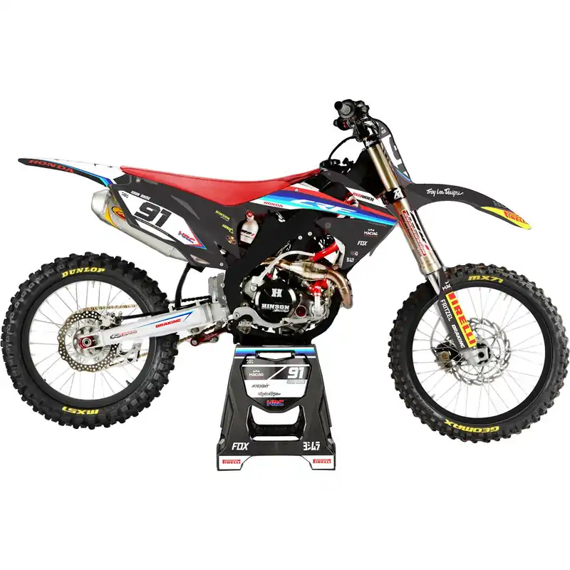Alacsony ár [ Maciag Offroad ] Kit Déco Race 3 Honda CRF 450R 09-12