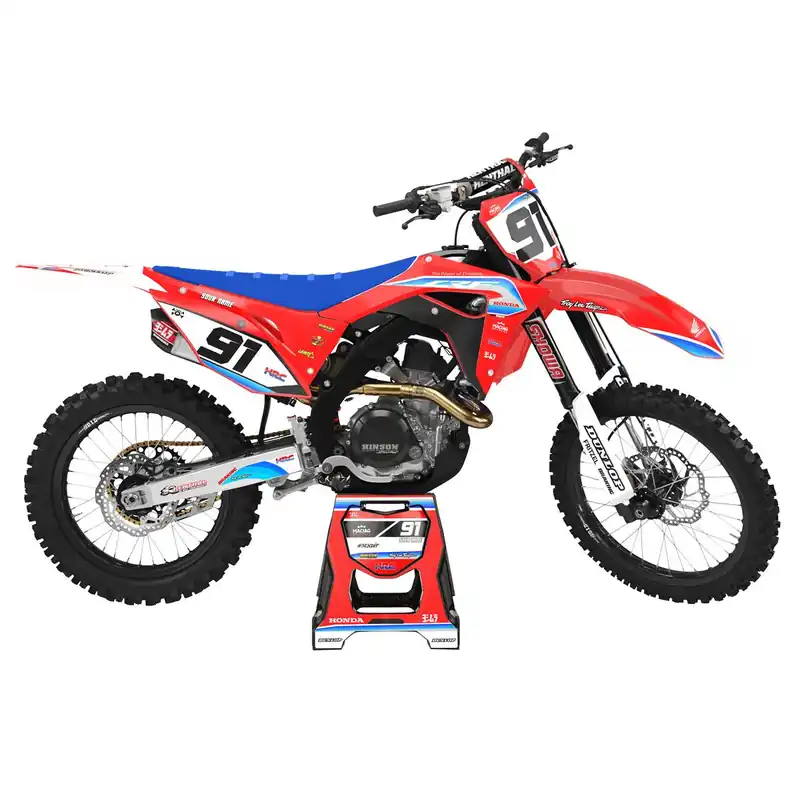 [ Maciag Offroad ] Kit Déco Race 6 Honda CRF 450R 17-20 Ne maradj le