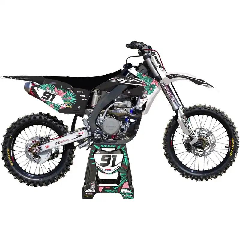 Gyors szállítás [ Maciag Offroad ] Kit Déco Race 18 Honda CRF 450 ‘08
