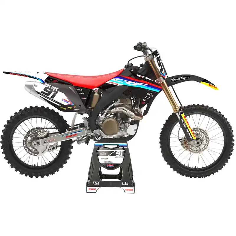 [ Maciag Offroad ] Kit Déco Race 3 Honda CRF 450 02-04 Vedd meg online