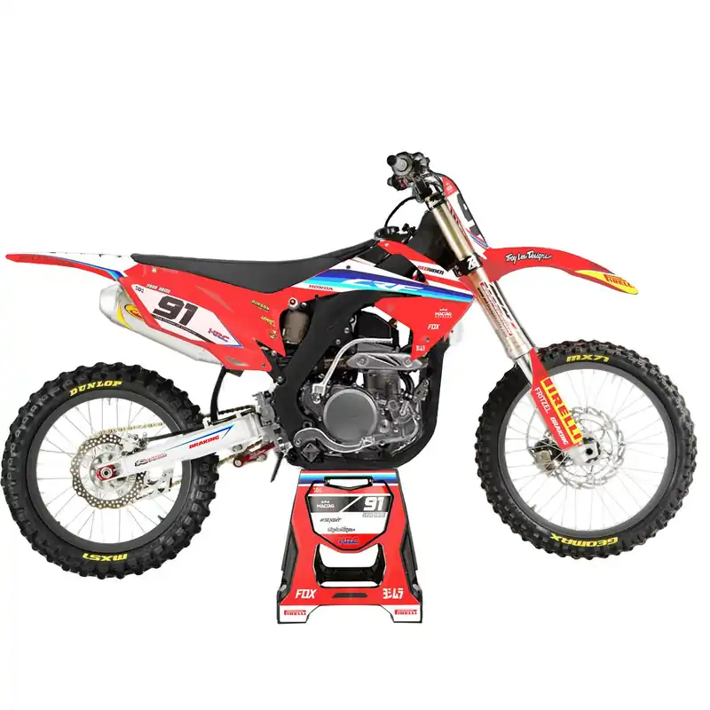 Azonnali szállítás [ Maciag Offroad ] Kit Déco Race 1 Honda CRF 250 10-13