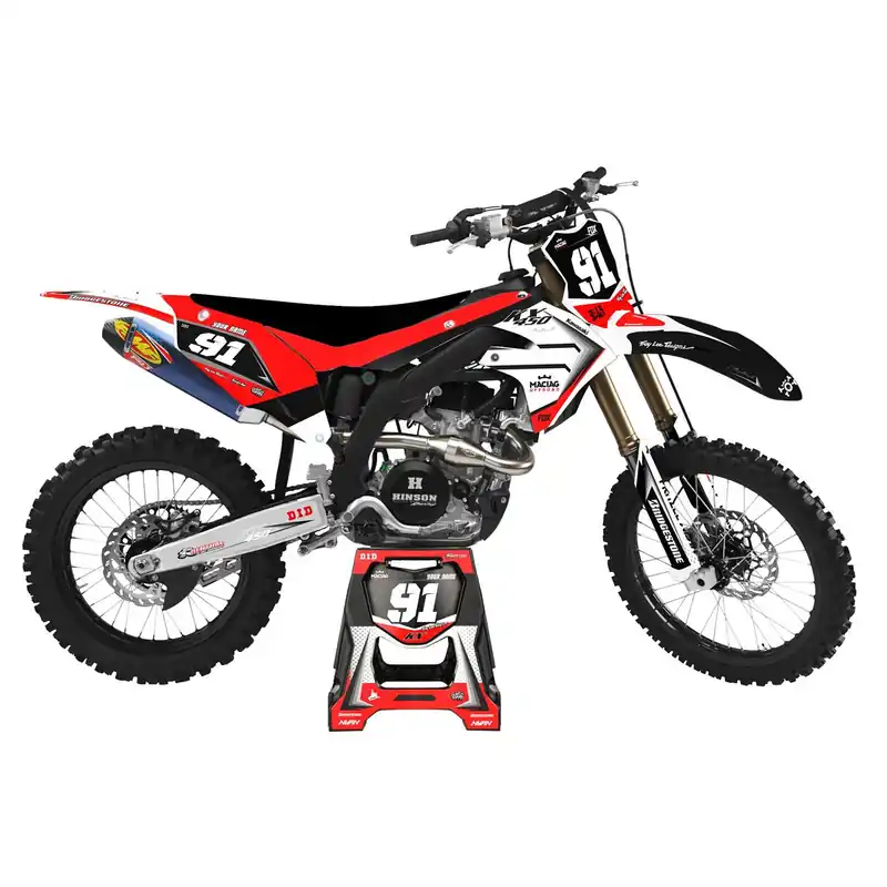 [ Maciag Offroad ] Kit Déco Race 10 Kawasaki KX 450F 19- Végkiárusítás