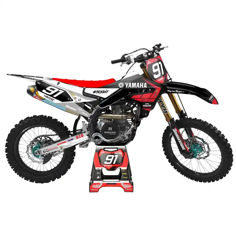 [ Maciag Offroad ] Kit Déco Race 19 Yamaha YZ 450F 18-22 Vedd meg most