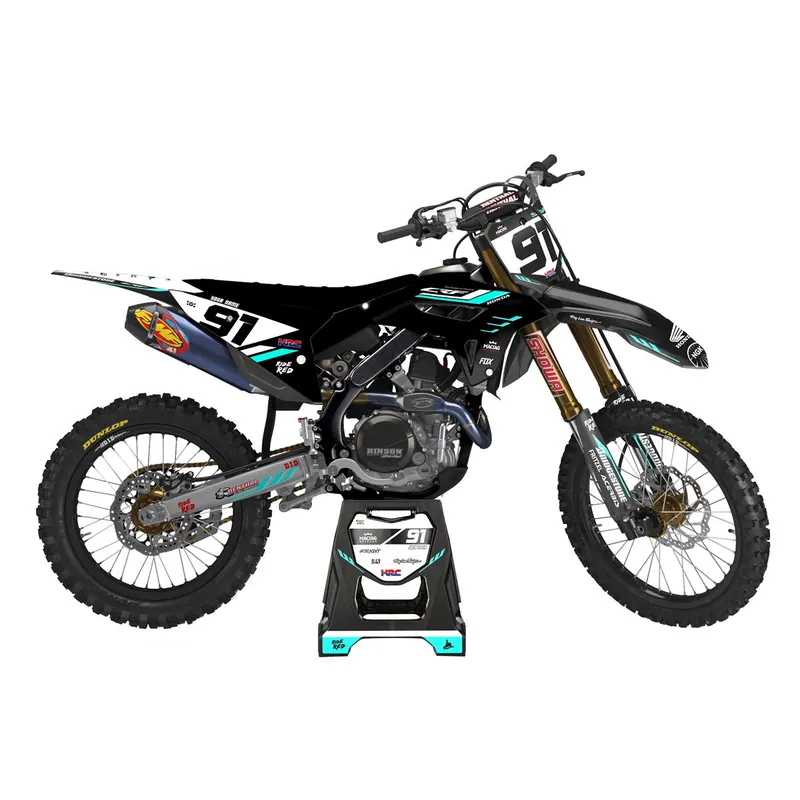Gyors kiszállítás [ Maciag Offroad ] Kit Déco Race 13 Honda CRF 450R 21-24