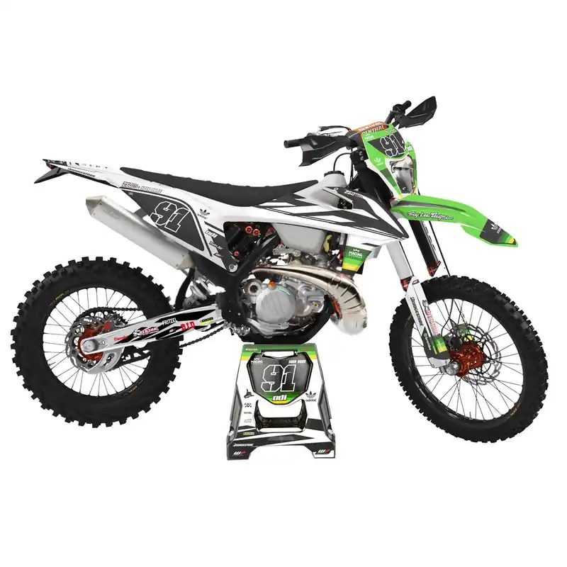 Azonnali szállítás [ Maciag Offroad ] Kit Déco Race 9 KTM EXC TPI 250 20-