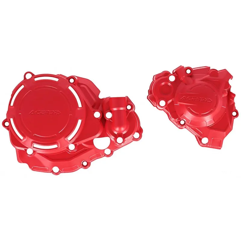 Gyors szállítás [ Acerbis ] Protèges Carter Allumage/Embrayage X-Power Honda CRF 450R 21-, Rouge