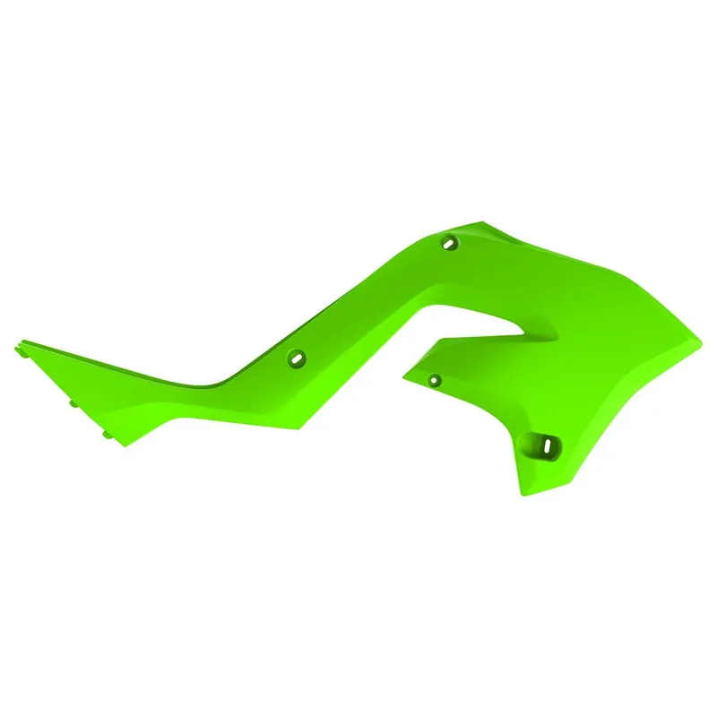 [ Polisport ] Ouie de Radiateur Restyle Kawasaki KX 125/250 03-08, Vert Lime Vásárlói kedvenc