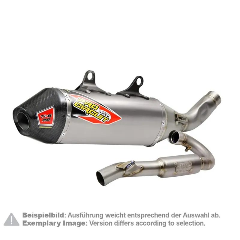 [ Pro Circuit ] Ligne complète, FIM Ti6 Pro KTM SX-F 250 16-18, Husqvarna FC 250 16-18 Korlátozott ajánlat