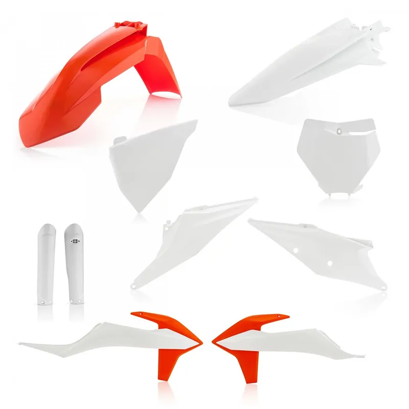 [ Acerbis ] Full Kit Plastique KTM SX/SX-F 19-, Blanc/Orange Nézd meg most