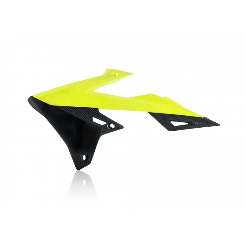 [ Acerbis ] Ouie de Radiateur Suzuki RMZ 250 19-, RMZ 450 18-, Neon Jaune/Noir Kedvezmény