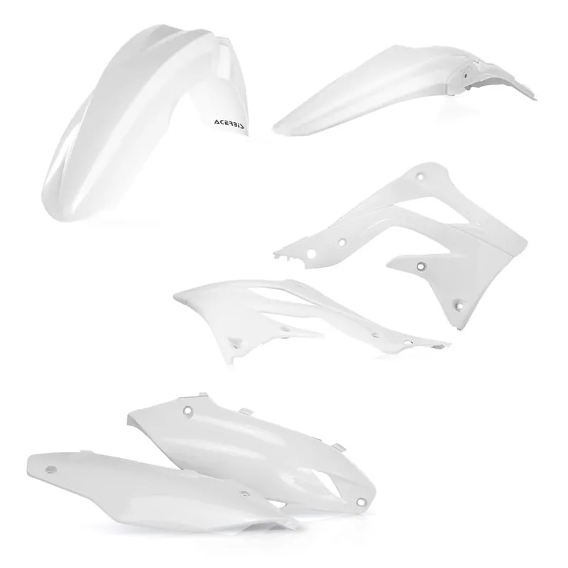 Végkiárusítás [ Acerbis ] Kit Plastique Kawasaki KXF 450 2012, Blanc