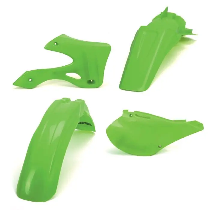 [ Acerbis ] Kit Plastique Kawasaki KXF 450 09-11, Vert Árcsökkenés