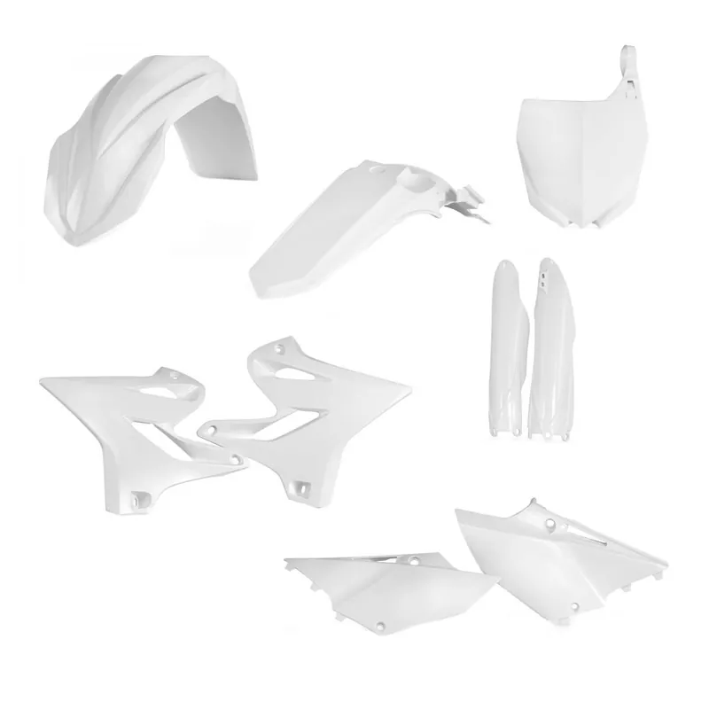 [ Acerbis ] Kit Plastique complet Full-Kit Yamaha YZ 215 2018, Blanc Szuper ajánlat