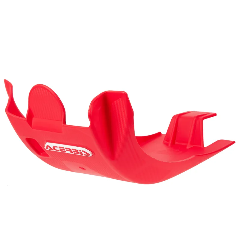 Prémium [ Acerbis ] Sabot Moteur MX Style Honda CRF 450 2017, rouge